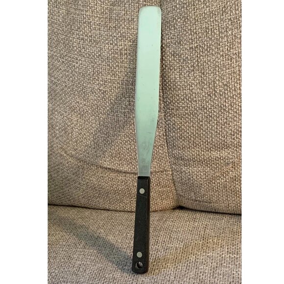 Vintage Stainless Steel Icing Spreader Utensil Japan 12.5" - Picture 2 of 3